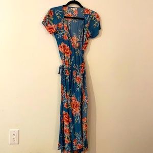 Billabong Wrap Maxi Dress